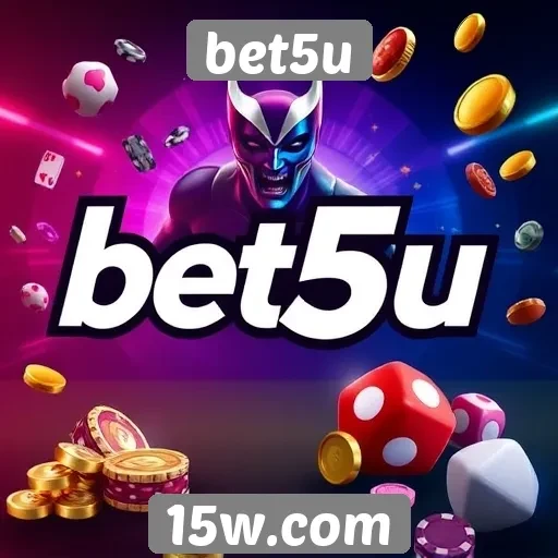 Diversidade de jogos disponíveis no site bet5u